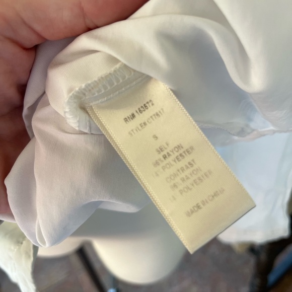 Bohme Dual-Tone Button Down Shirt - Green and White - Picture 7 of 8